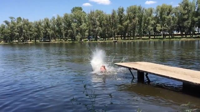 Кувырок, Прыжки в воду (slow Mo)