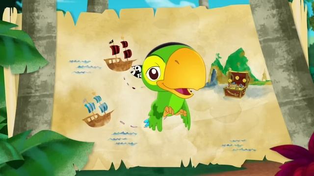 Playing With Skully | Sailing The Never Sea | Disney Junior смотреть онлайн