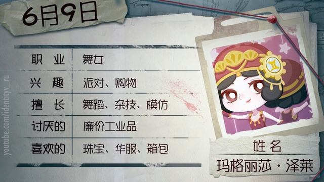 Birthday | Character Day's (April - October) Subs. / Identity V
