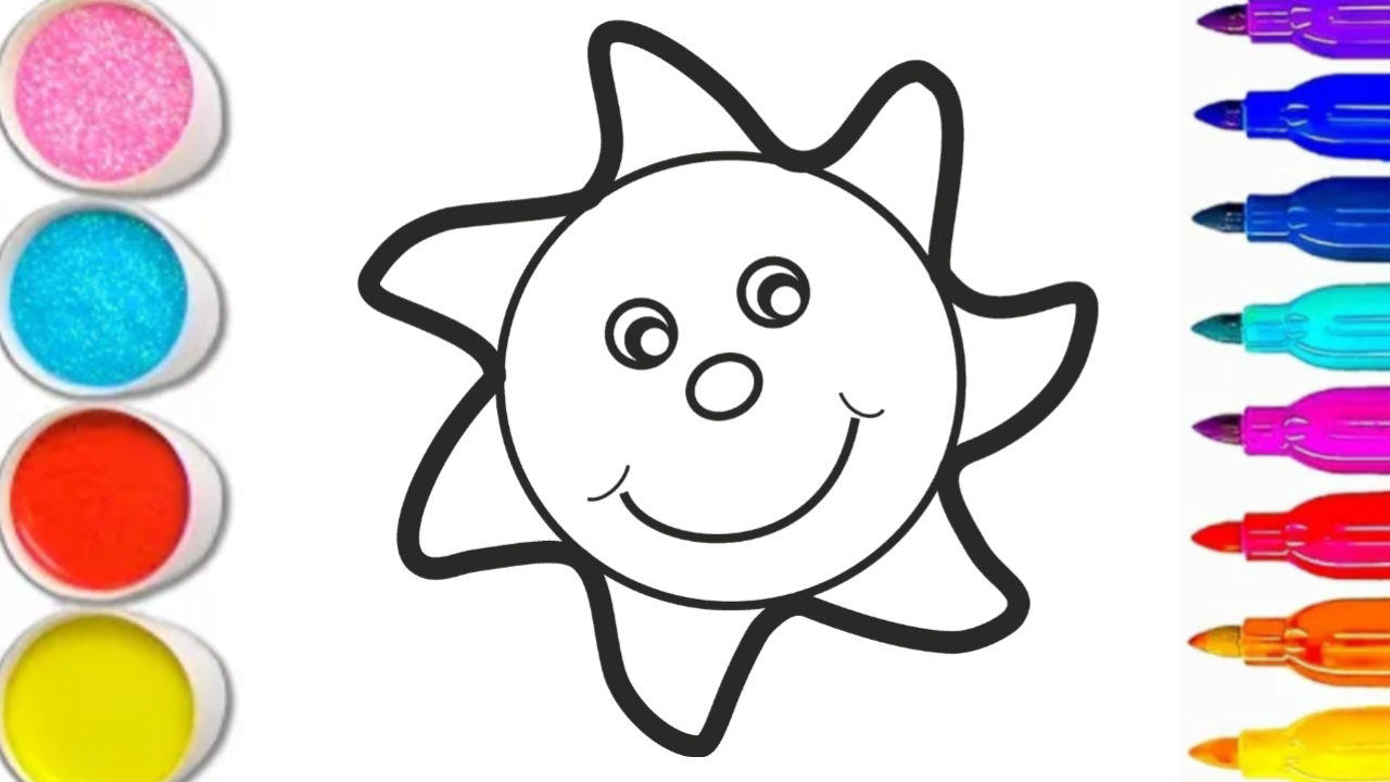 КАК НАРИСОВАТЬ СОЛНЦЕ смотреть онлайн