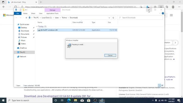 Installation of Java JDK | Setting path of Java in Windows | Full video in Just 5 minutes смотреть онлайн