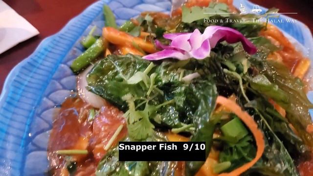 Halal Thai Cuisine in North Brunswick| THAI LOTUS| Snapper Fish|Black pepper chicken| Thai ice tea| смотреть онлайн