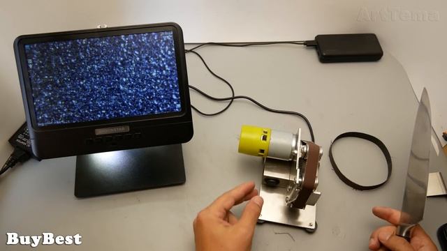 Лучшая точилка для ножей из мини гриндера с Алиэкспресс | Как очень быстро и просто заточить нож. смотреть онлайн