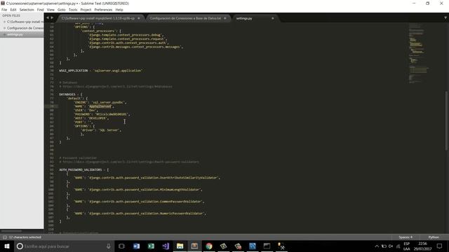 Conexion de Python con SqlServer, MySql, SqLite смотреть онлайн