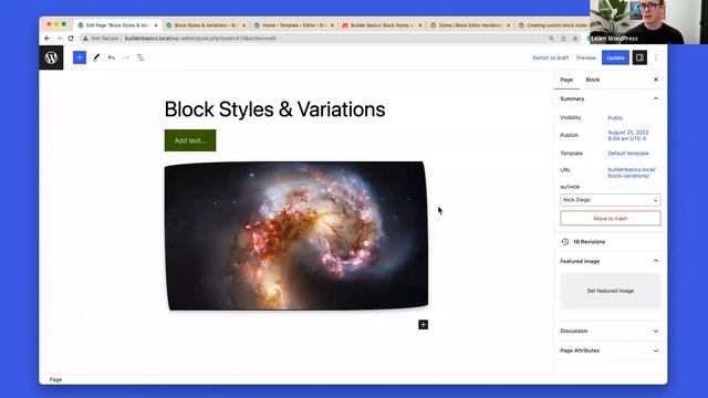 Builder Basics: Block Styles vs. Block Variations смотреть онлайн