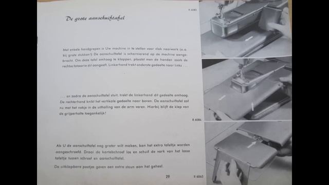 Pfaff 360 362 gebruiksaanwijzingl Nederlands users manual Dutch смотреть онлайн