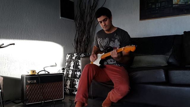 Vox AC10 C1, BOSS - FBM-1 Fender '59 Bassman, Eric Johnson Stratocaster смотреть онлайн
