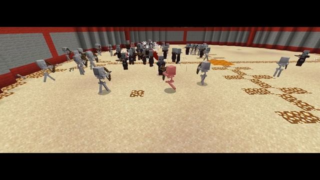 СКЕЛЕТ ПРОТИВ РАЗБОЙНИКА - ЭПИЧЕСКАЯ БИТВА В MINECRAFT смотреть онлайн