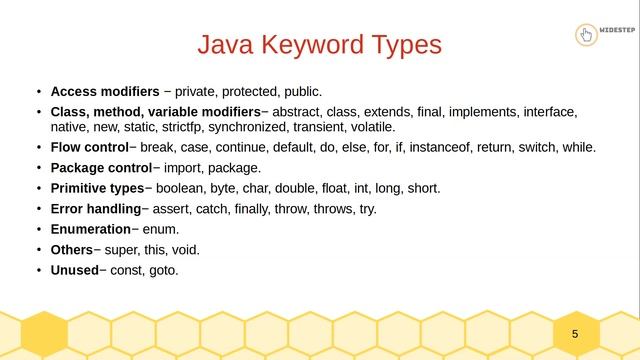 Java keywords explained with example | Java Basics - 05 смотреть онлайн