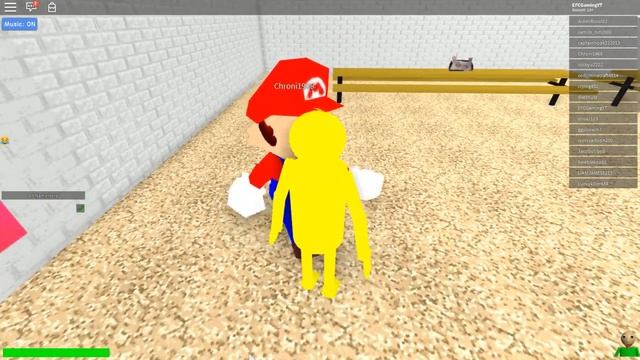 BALDI IS MADE OF GOLD!! | Baldi's Basics Roblox (IN ENGLISH) смотреть онлайн