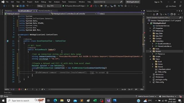 How to connect Excel with Asp.net mvc | how to Import Excel in Asp.net mvc | Import Excel to asp.ne смотреть онлайн