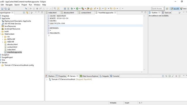 Cache Manifest Tutorial HTML5 смотреть онлайн