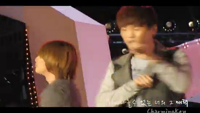 [fancam] 101019 SHINee key's wink in lucifer @ Open Concert
