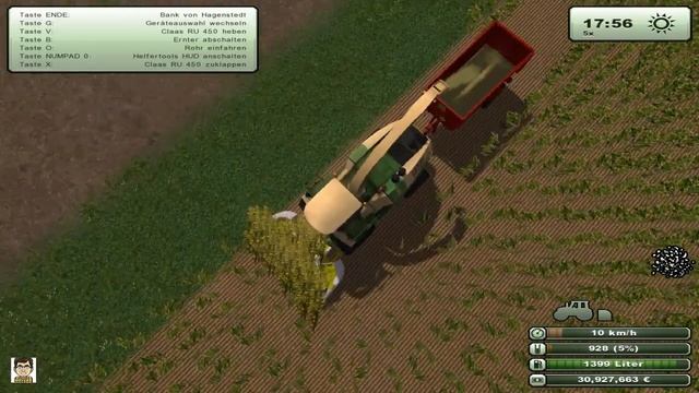 Claas RU 450 - LS 2013 Mod-Test [German|HD|Review] смотреть онлайн