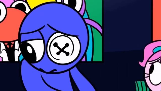 Poppy Playtime-Хагги вагги подарил цветы розовому!! смотреть онлайн