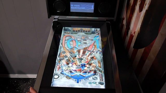 Arcade 1up Marvel Pinball Game play Spiderman, Civil war, and A-Force смотреть онлайн