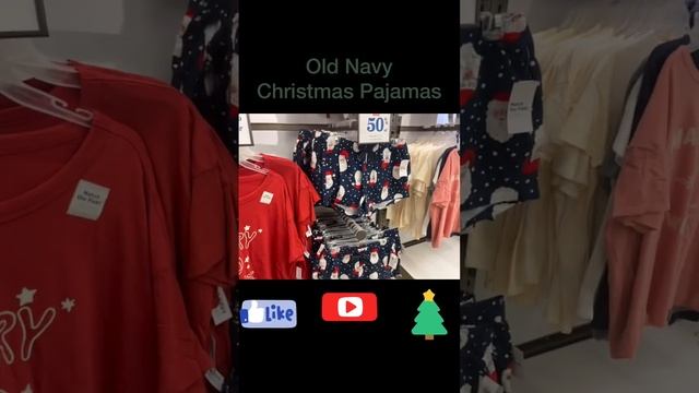 Old Navy Christmas Pajamas for the Family Shop with Me #christmas смотреть онлайн