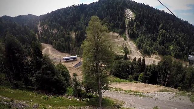 День в горах летом. Роза Хутор. 12 июля 2020 смотреть онлайн