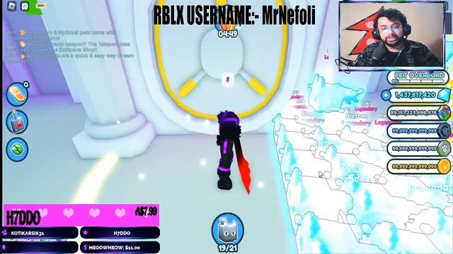 ?LIVE? Pet Simulator X Live PIXEL And CAT Pets Giveaway #petsimulatorx смотреть онлайн