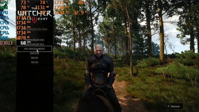Xeon E3-1240 v2 (i7 3770) + RX5700 com The Witcher 3 ,1440p ,ultra settings ,sera que aguenta??? смотреть онлайн