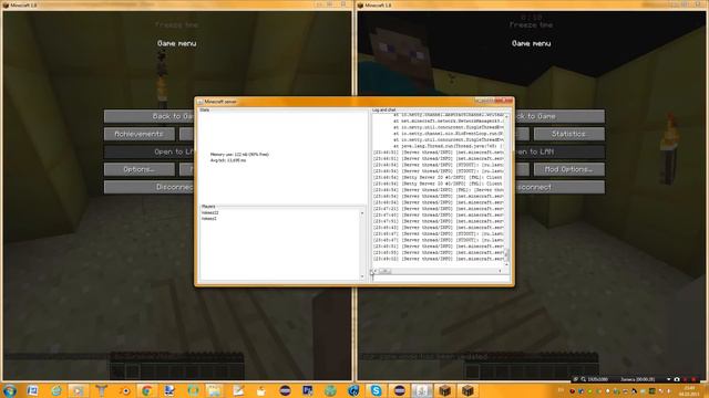 MINECRAFT LAST DAYS 1.8 IN GAME SERVER TESTING смотреть онлайн