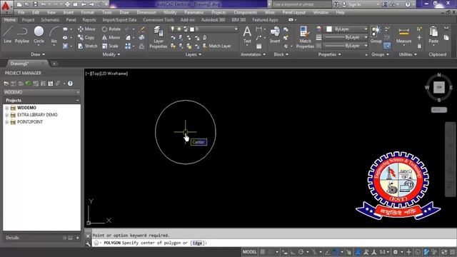 AutoCAD Electrical Bangla Tutorial Class - 4B ARC,RECTANGLAE,POLYGON,DONUT,SOLID,POLYLINE commands смотреть онлайн