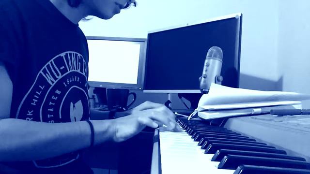 @blueaesthetics "Not in Love" by Crystal Castles Acoustic Piano Vocal Cover + Chords смотреть онлайн