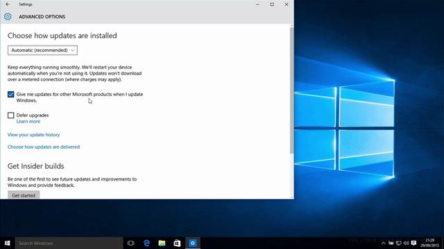 070 Windows 10 - Автоматическое обновление смотреть онлайн