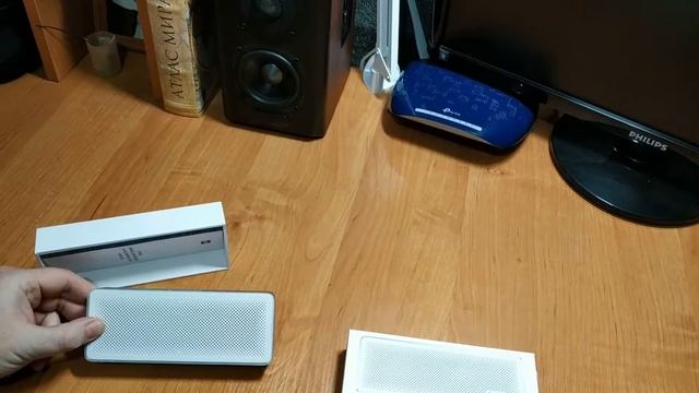 Портативная блютус калонка Xiaomi Mi Bluetooth Speaker Basic 2 смотреть онлайн