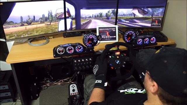 Euro Truck Simulator 2 GPS running on iPad and external monitor - Plus digger delivery смотреть онлайн