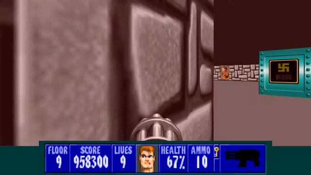 Wolfenstein 3D TC for ZDoom - E3L9 Boss Level: Hitler - All Secrets - I Am a Death Incarnate смотреть онлайн