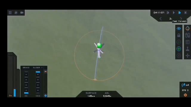 SimpleRockets2 mobile - reuseable rocket landing смотреть онлайн