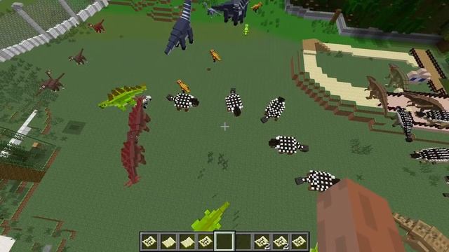 Jurassic world minecraft realstic world with al things смотреть онлайн