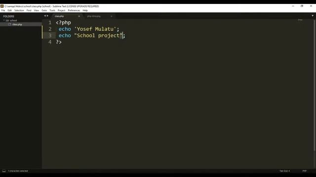 PHP for beginners #5 ECHO смотреть онлайн