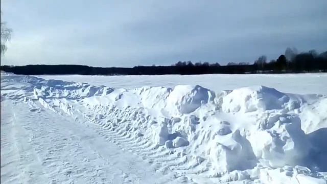 Февральская метель улица набережная. Видео группы Наш посёлок Первомайка (Одноклассники). смотреть онлайн