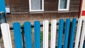 Забор палисадника