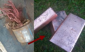 Плавление алюминия - Слитки - Плавка металла ASMR - алюминий Effect Experiments