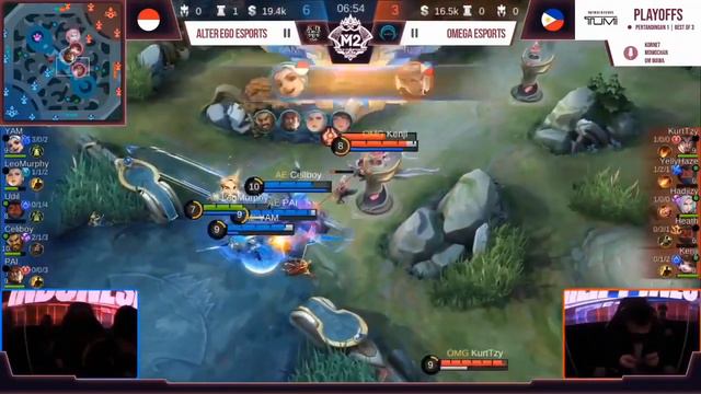 Alter Ego vs Omega Esports GAME 1 M2 World Championship 2020 Playoffs | Mobile Legends смотреть онлайн