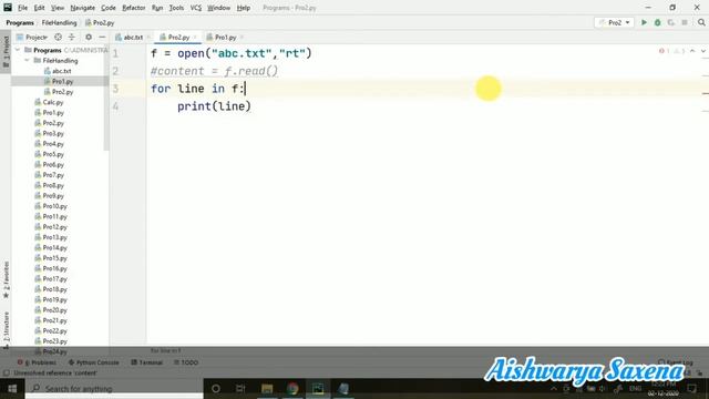 File Handling In Python - Lecture 2 - Using Loops To Read Files - File Handling смотреть онлайн