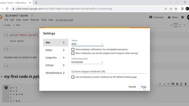 How to Change Theme on Google Colab | Personalize Your Python Coding Environment смотреть онлайн