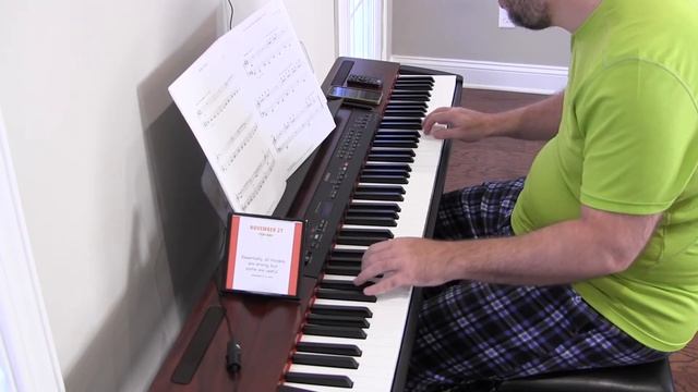 Brian Practicing 'The Mouse in the Grandfather Clock by Chatman' - Day 05 - (1.331) смотреть онлайн