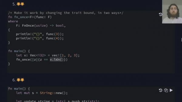 Изучите программирование на Rust — полный курс ? от freeCodeCamp.org. Часть 4