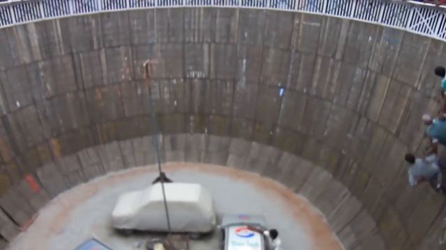 Well Of Death (Stunt driving bike & car side ways) смотреть онлайн