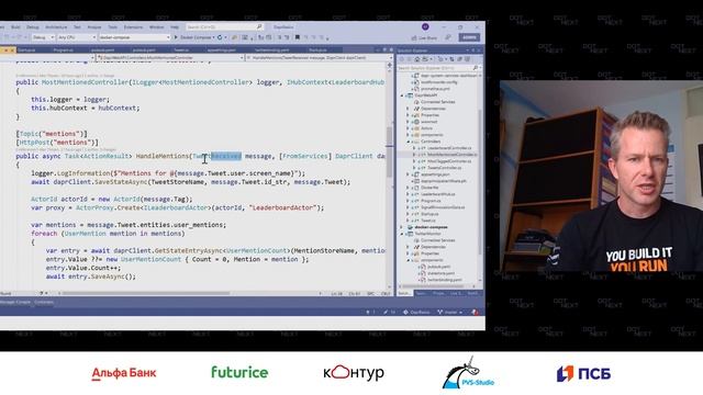 Alex Thissen — Dapr for building distributed .NET Core applications смотреть онлайн