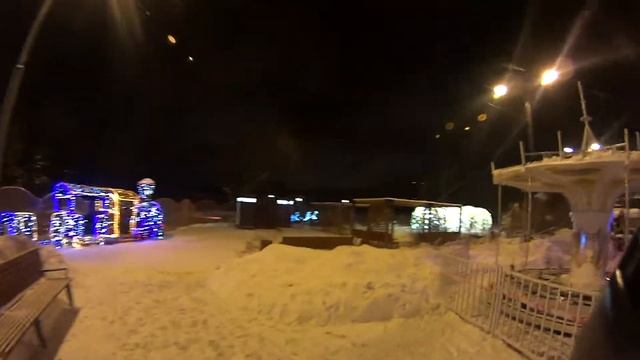 Moscow Estate of Father Frost in Kuzminki. Sony Action Cam смотреть онлайн