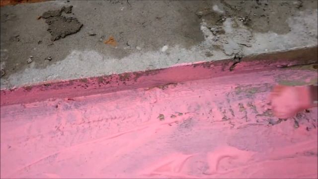 Зима не повод не строить свой дом. Блоки по периметру. Гидроизолируем фундамент. Стеклоизол. смотреть онлайн