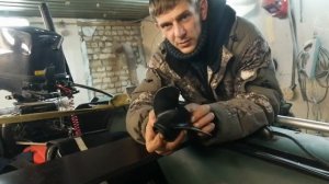 ПРОХВАТЫ НА ЛОДКЕ ПВХ, ПРИЧИНА??? КАК ЗАКРЕПИТЬ МОТОР ЧТОБЫ ЕГО НЕ ПОТЕРЯТЬ!!!