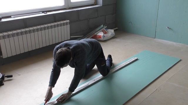 Делаем тайник в стене Выравниваем углы и шпаклюем саморезы Семья Булатовых смотреть онлайн