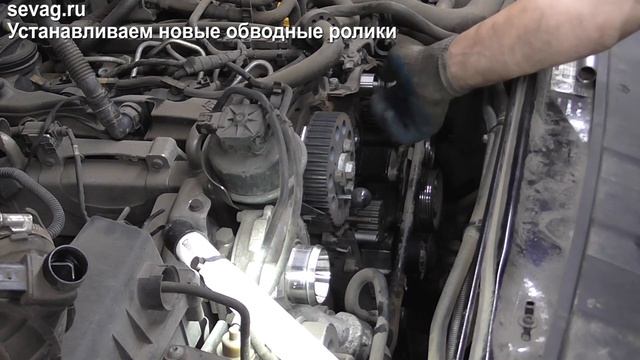 Замена ремня ГРМ Фольксваген Амарок смотреть онлайн