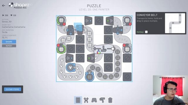 Solving the Hardest Difficulty of Puzzles in Shapez.io! смотреть онлайн